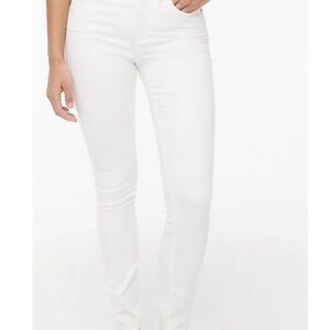 J Crew 9” Mid Rise Sunny White Jeans Women’s. Si3 30